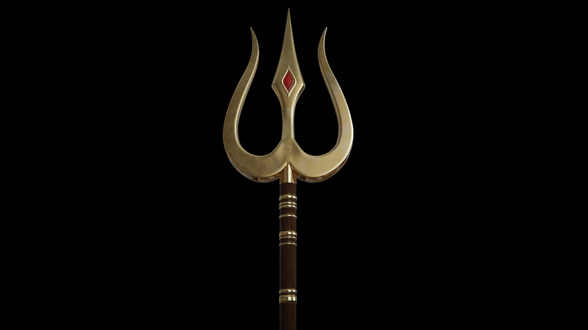 1920x1080 Trishul of Lord Shiva, Suraj Rai