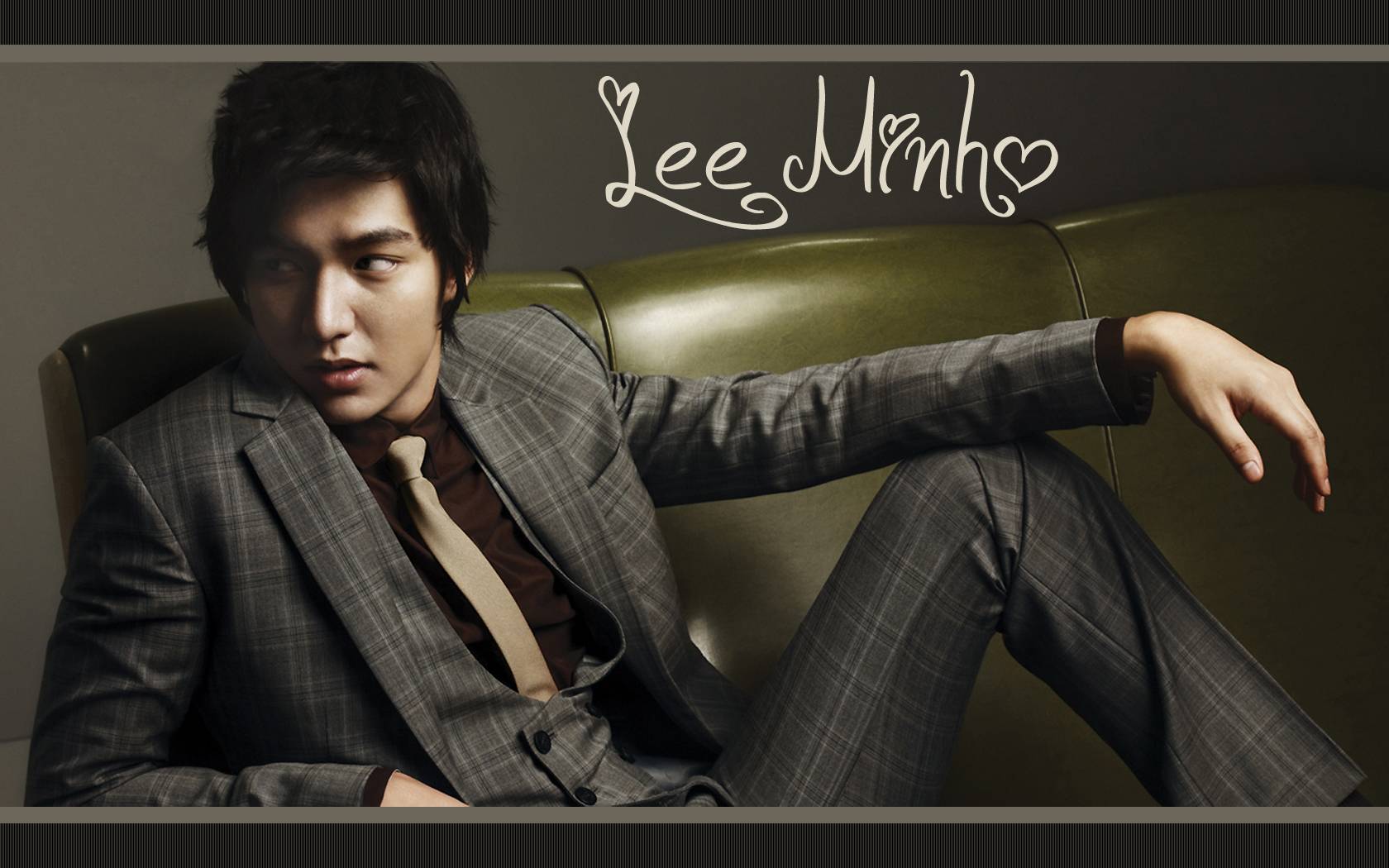 1680x1050 Cool Lee Min Ho Wallpaper