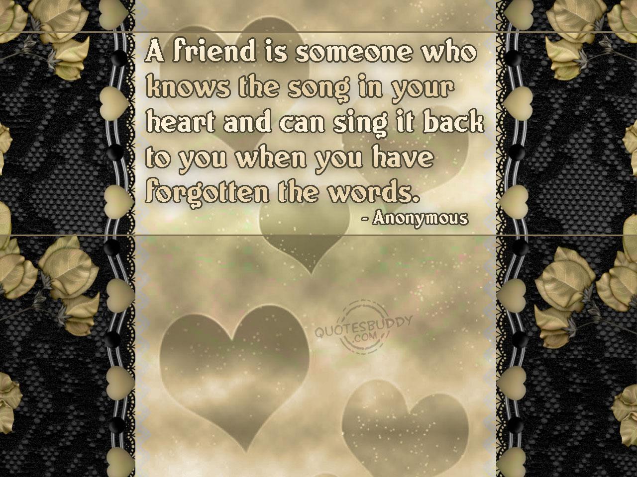 1280x960 Best Friend Wallpaper Quotes