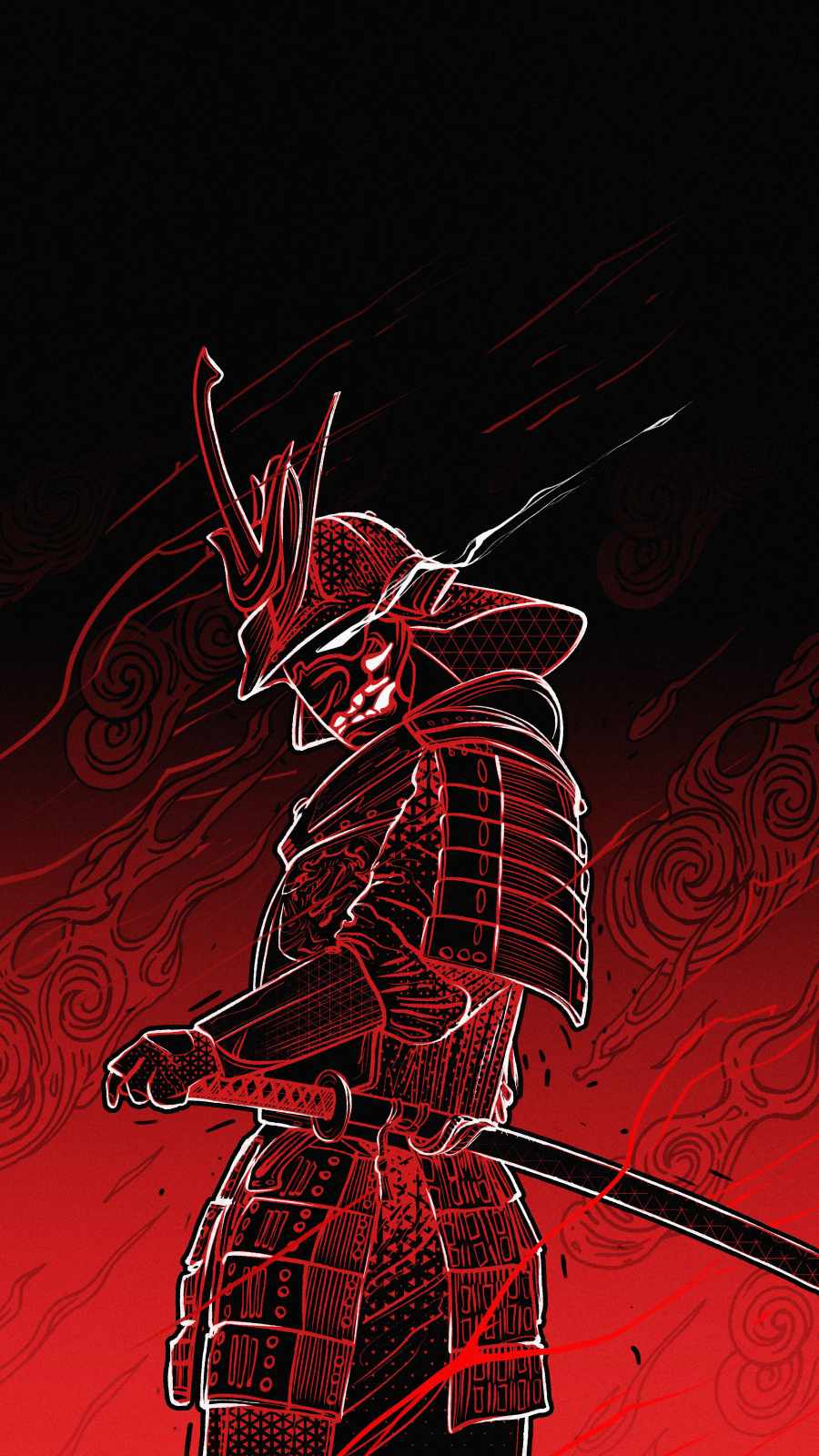 900x1600 Samurai Art IPhone Wallpaper Wallpaper : iPhone Wallpaper