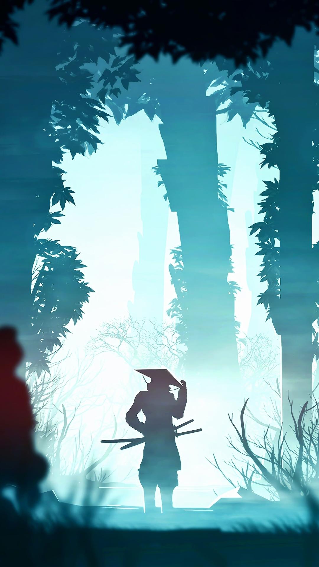 1080x1920 1080x1920 samurai, artist, artwork, digital art, HD for iPhone 8 wallpaper
