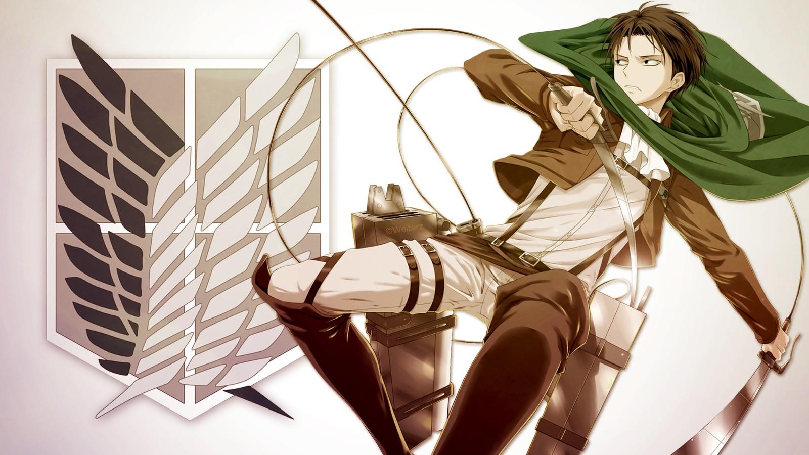 1600x900 Shingeki no Kyojin, Levi Ackerman, Anime girls, Anime Wallpaper HD / Desktop and Mobile Background