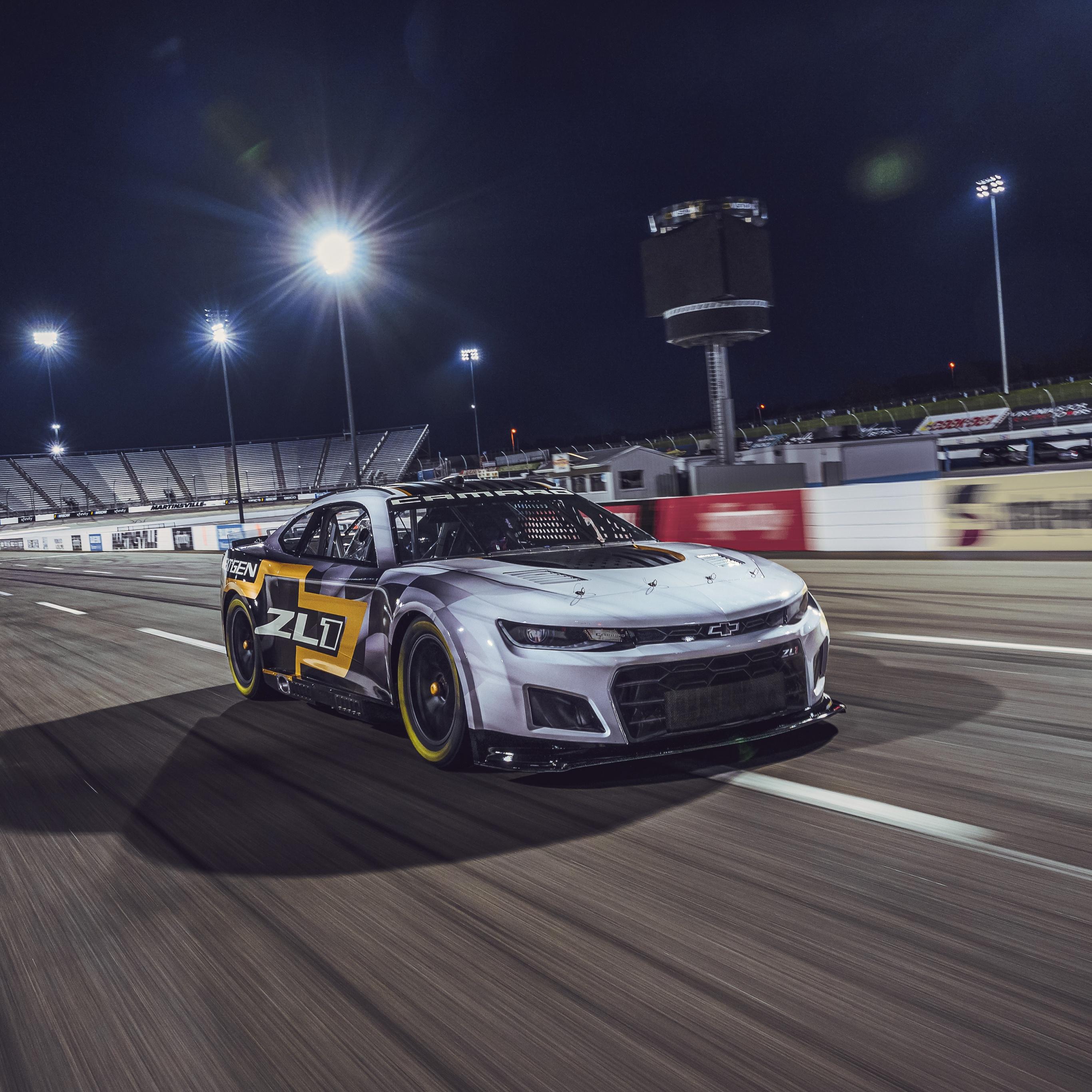 2732x2732 Chevrolet Camaro ZL1 Wallpaper 4K, NASCAR Race Car, 5K, Cars
