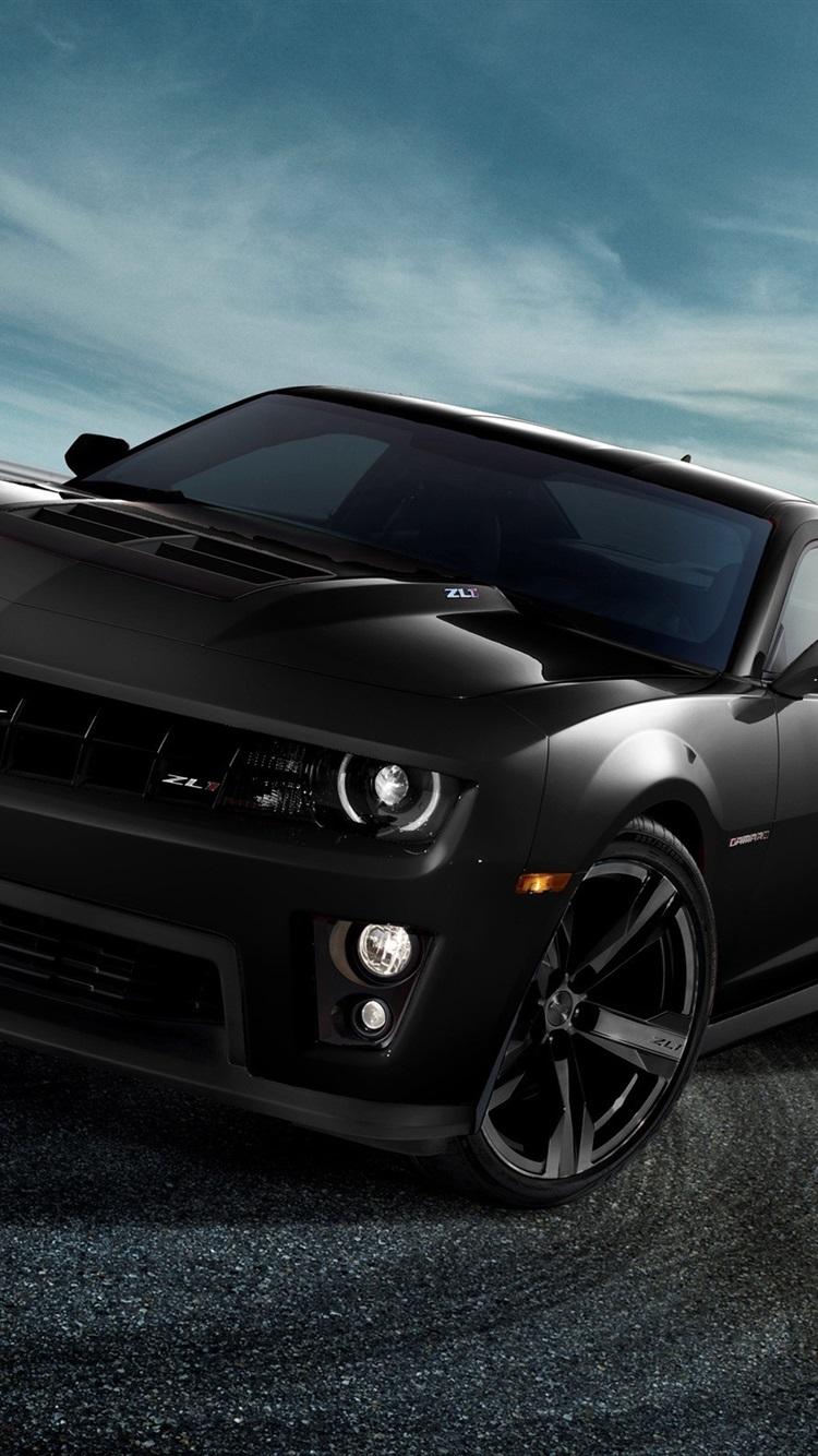 750x1334 Chevrolet Camaro ZL1 Black Auto 750x1334 IPhone 8 7 6 6S Wallpaper, Background, Picture, Image