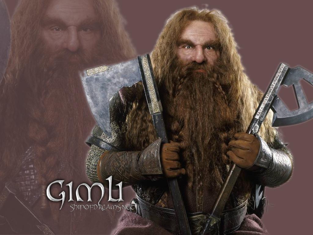1024x768 Gimli wallpaper image Tirith of the Rings