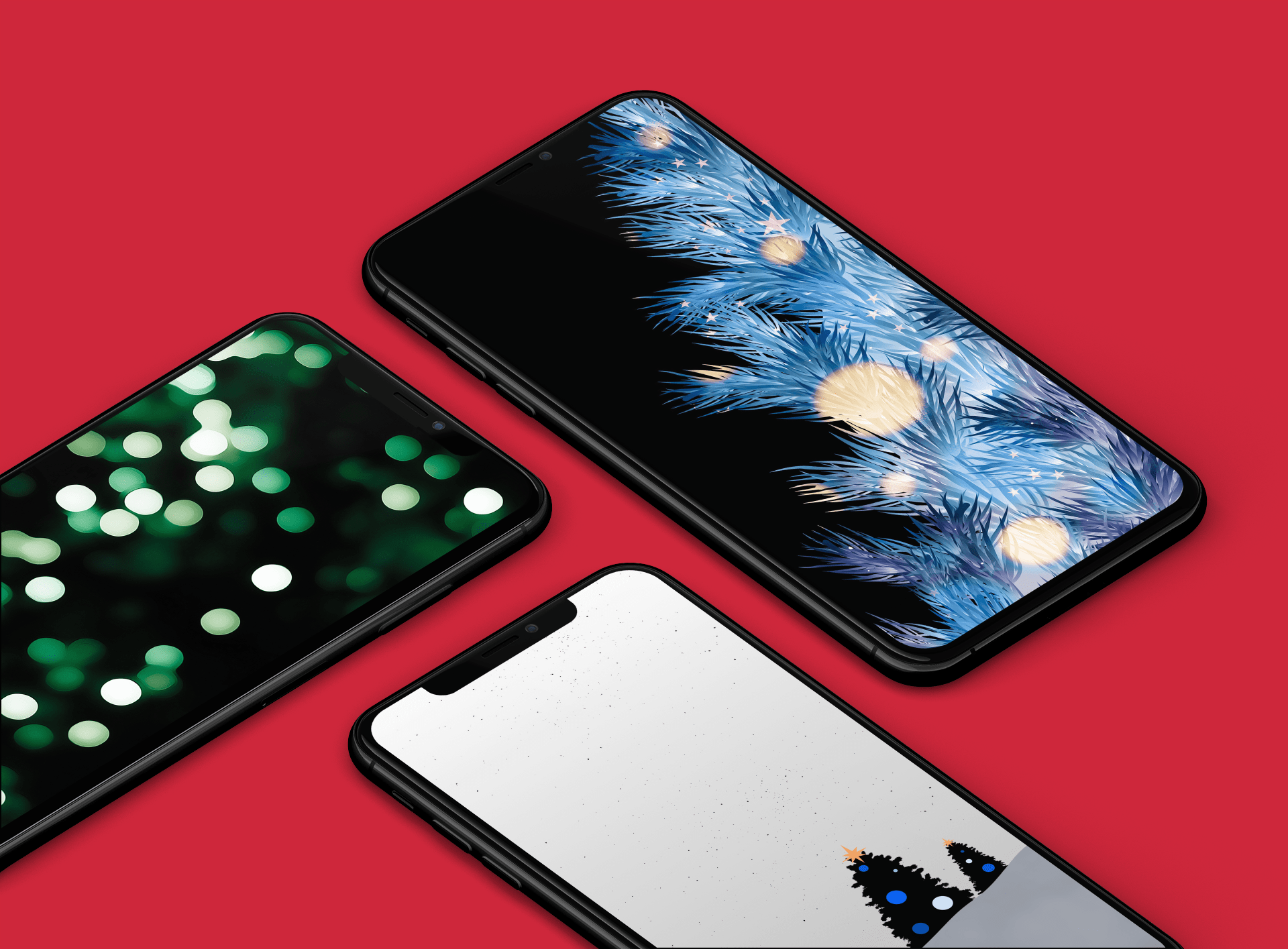1920x1415 Merry Christmas wallpaper pack for iPhone