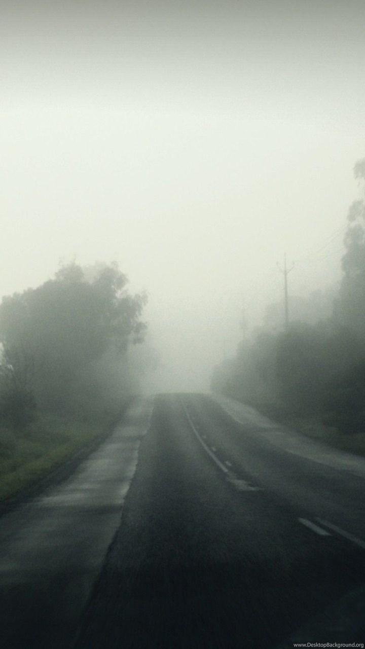 720x1280 Landscapes Fog Silent Hill Roads Wallpaper Desktop Background