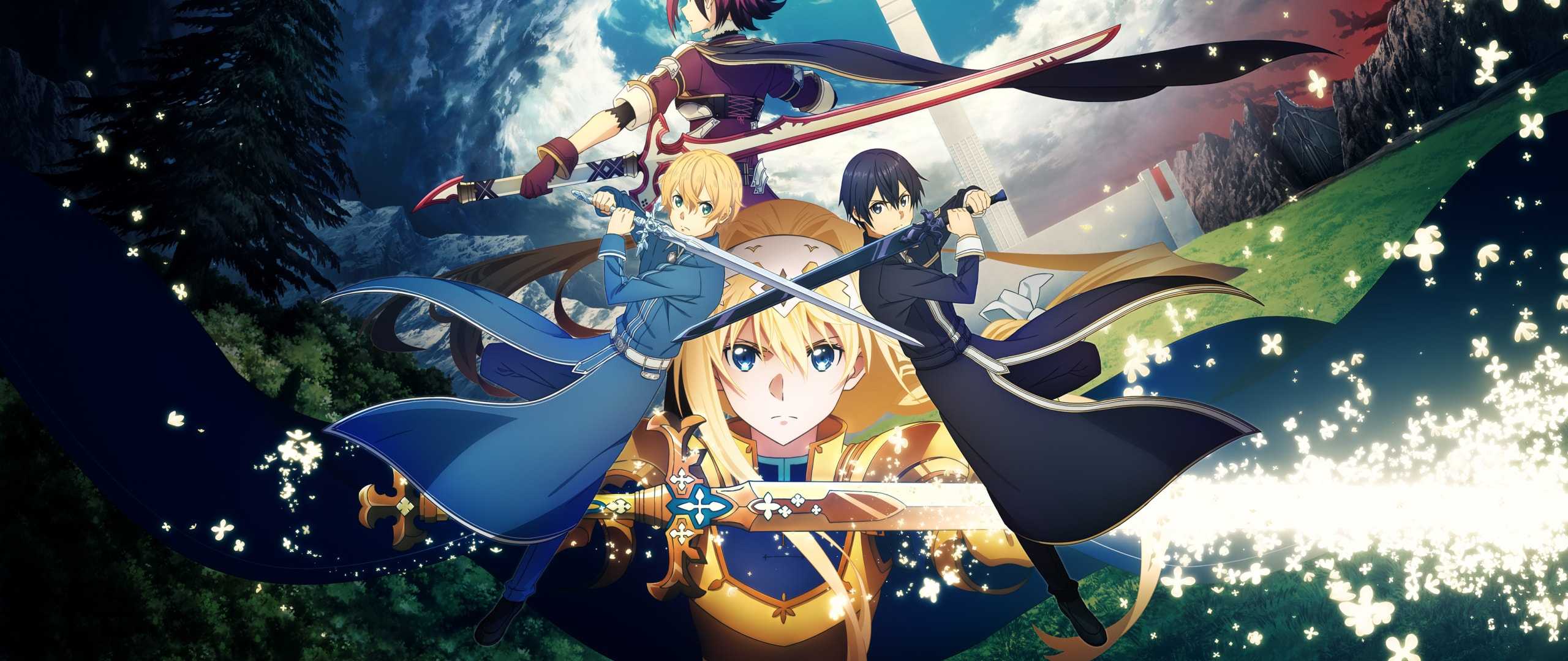 2560x1080 Sword Art Online Wallpaper Desktop Free HD Wallpaper