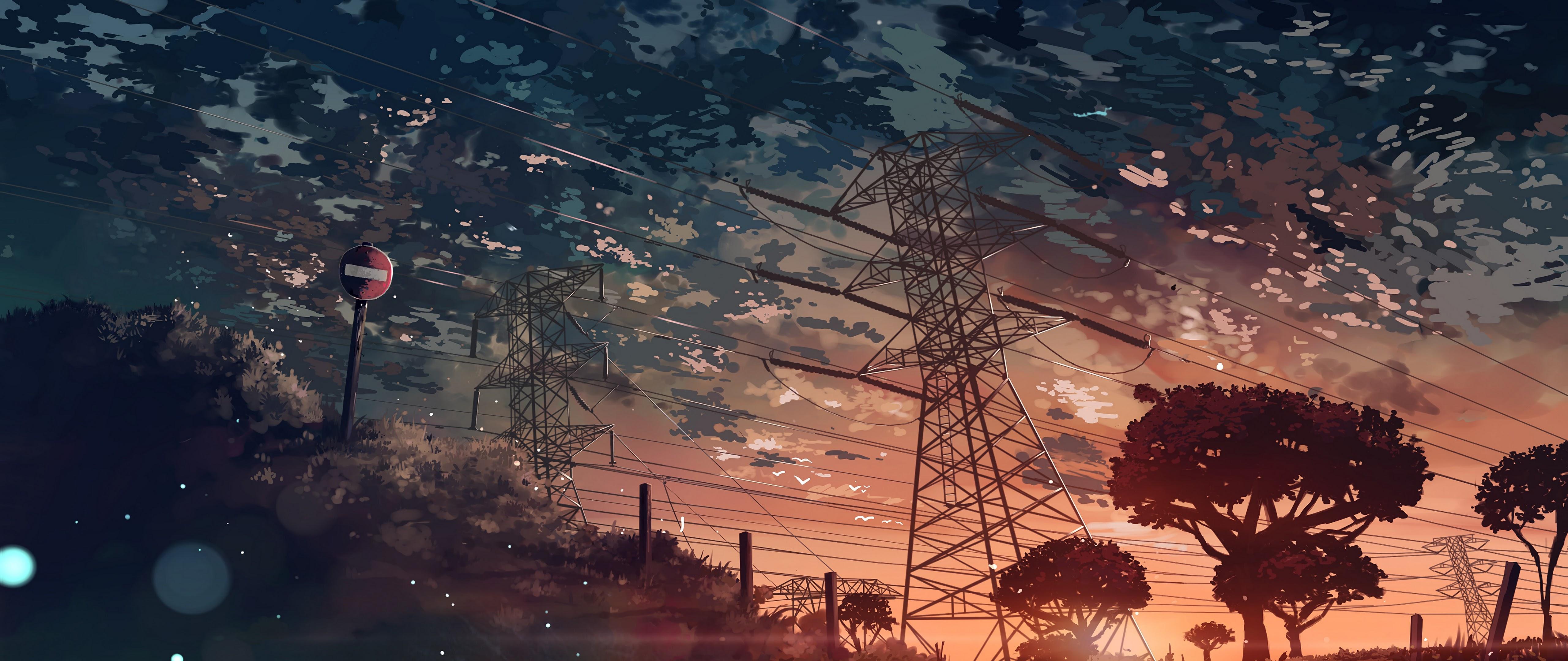 Sunset Anime HD Wallpapers - Top Free Sunset Anime HD Backgrounds ...