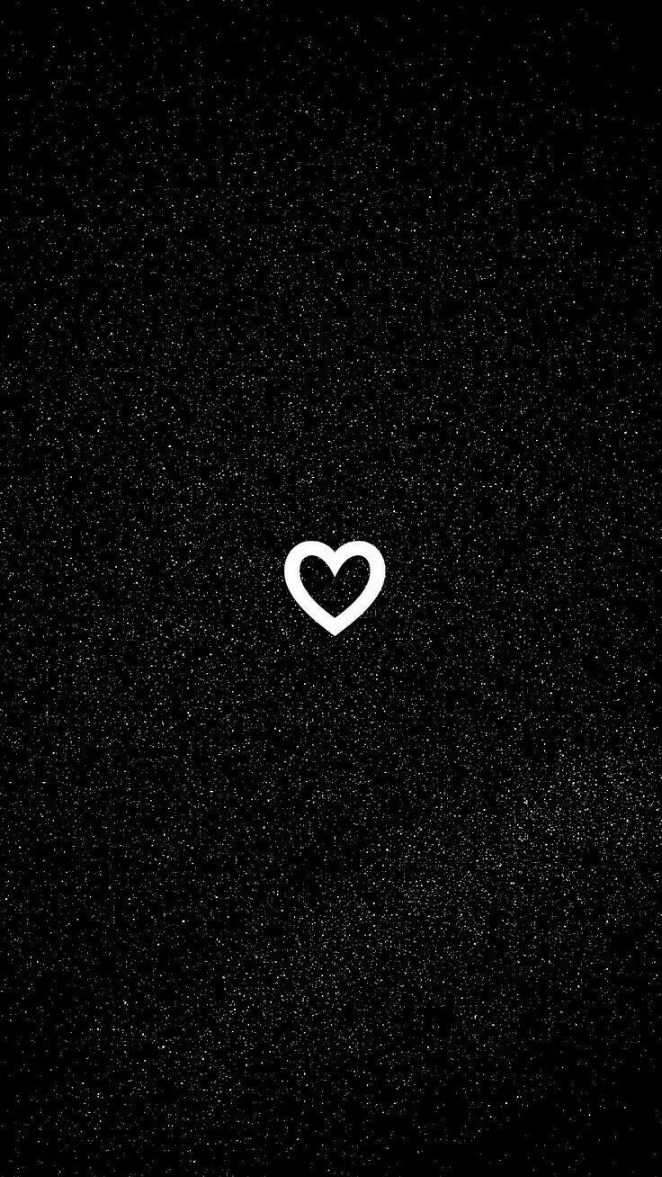 736x1308 Cute Black Wallpaper