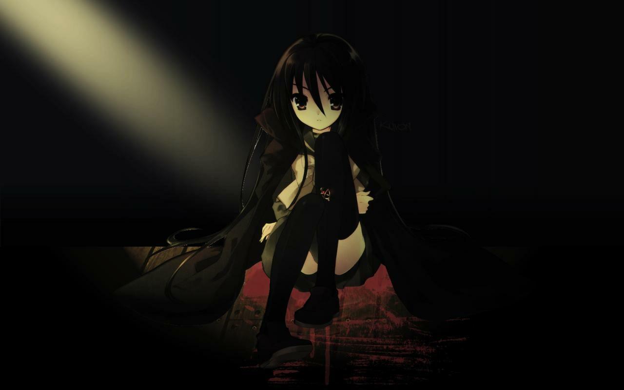 1280x800 Dark Anime Girl Wallpaper: HD, 4K, 5K for PC and Mobile. Download free image for iPhone, Android