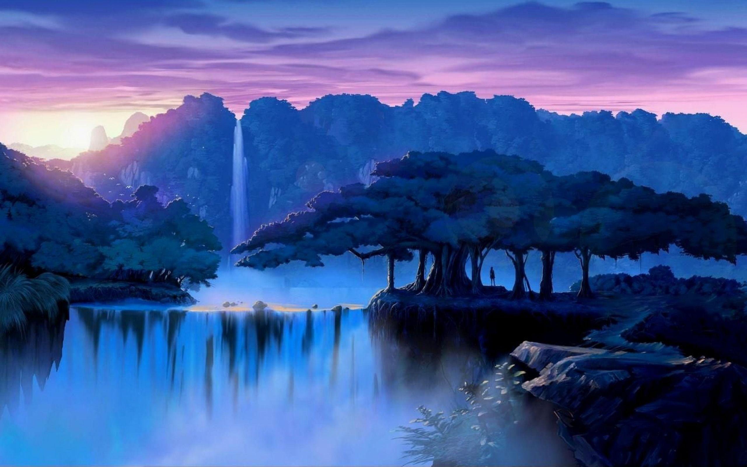 2560x1600 Jungle Sunset Wallpaper, HD Jungle Sunset Background