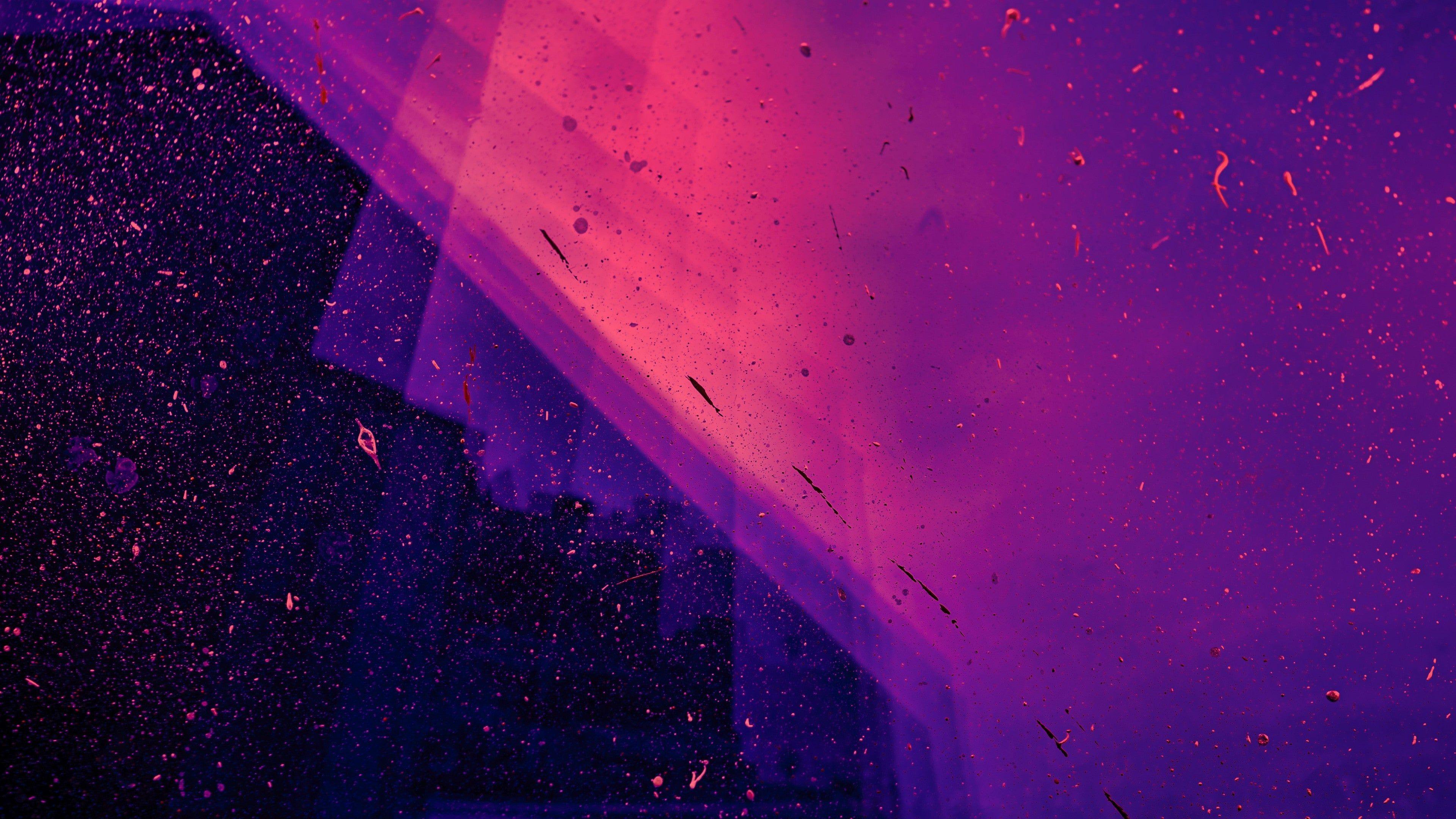 3840x2160 Purple Neon 4k Wallpaper