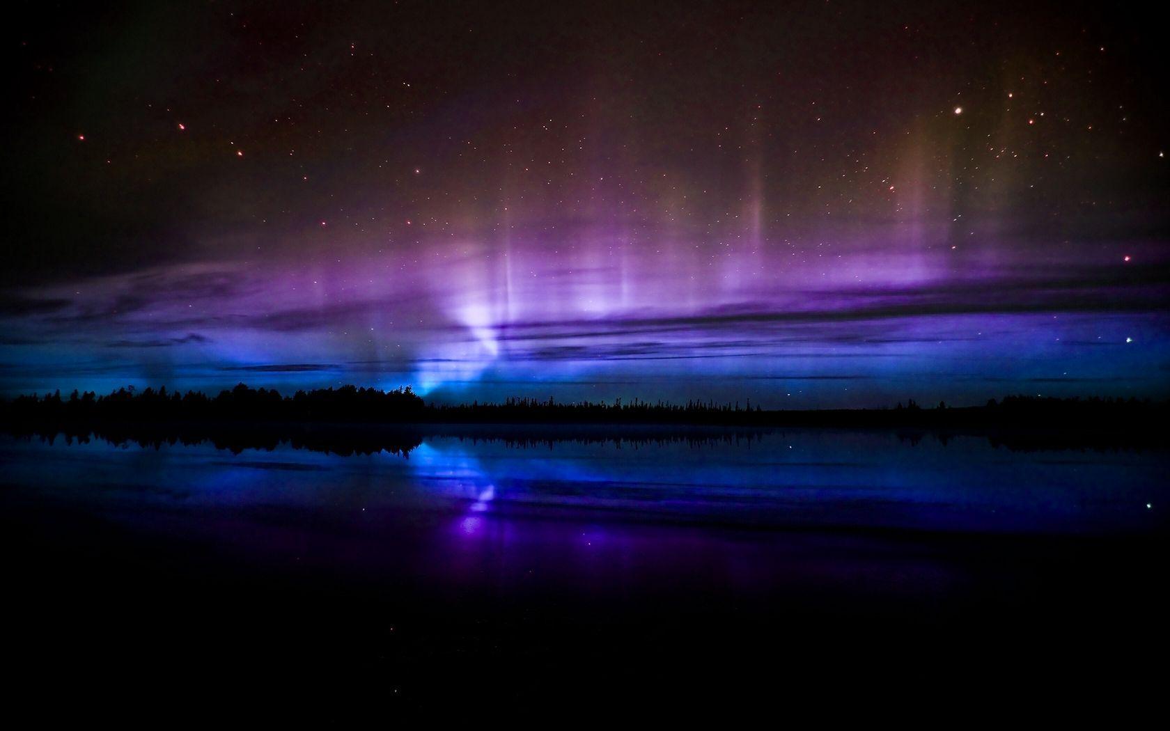 1680x1050 Neon Sky Wallpaper