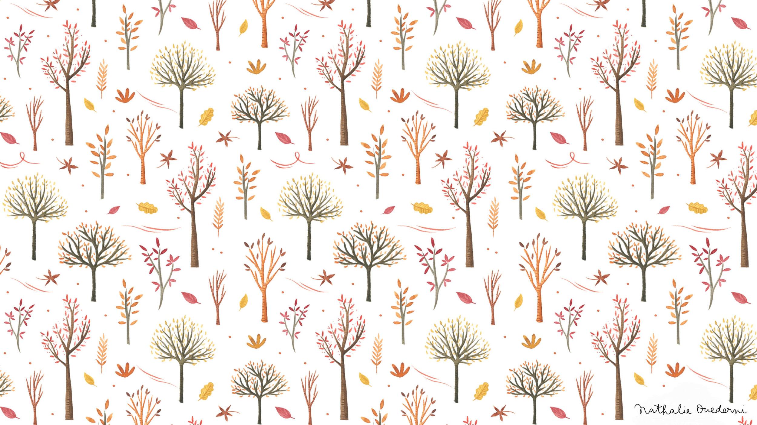 Fall Watercolor Desktop Wallpapers - Top Free Fall Watercolor Desktop