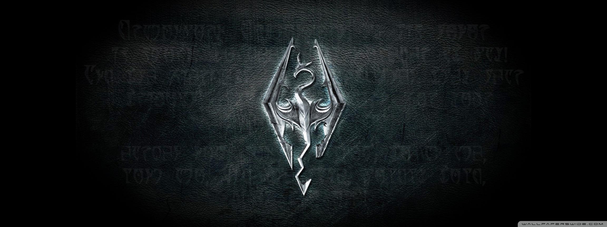 2304x864 Skyrim Dragonborn Ultra HD Desktop Background Wallpaper for : Widescreen & UltraWide Desktop & Laptop : Multi Display, Dual Monitor : Tablet