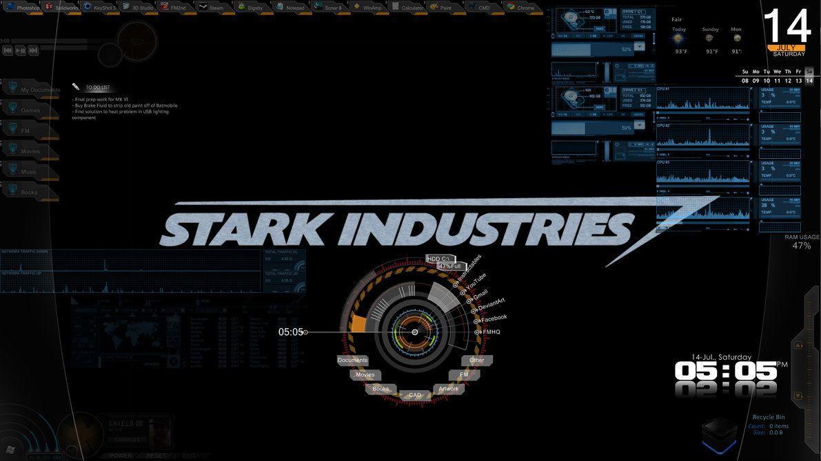 1191x670 Download Iron Man Jarvis HD Wallpaper For Pc