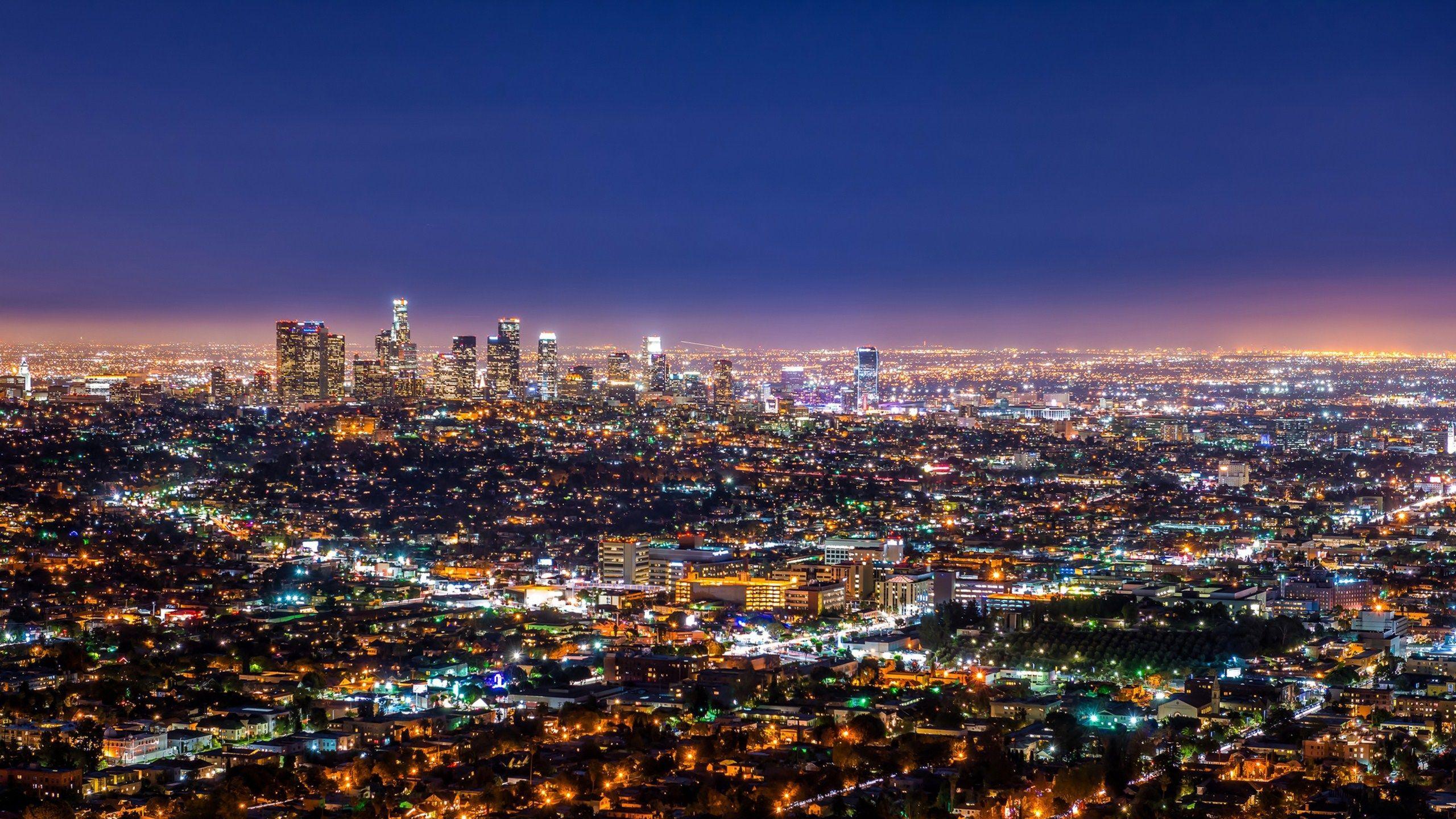 2560x1440 Los Angeles Computer Wallpaper