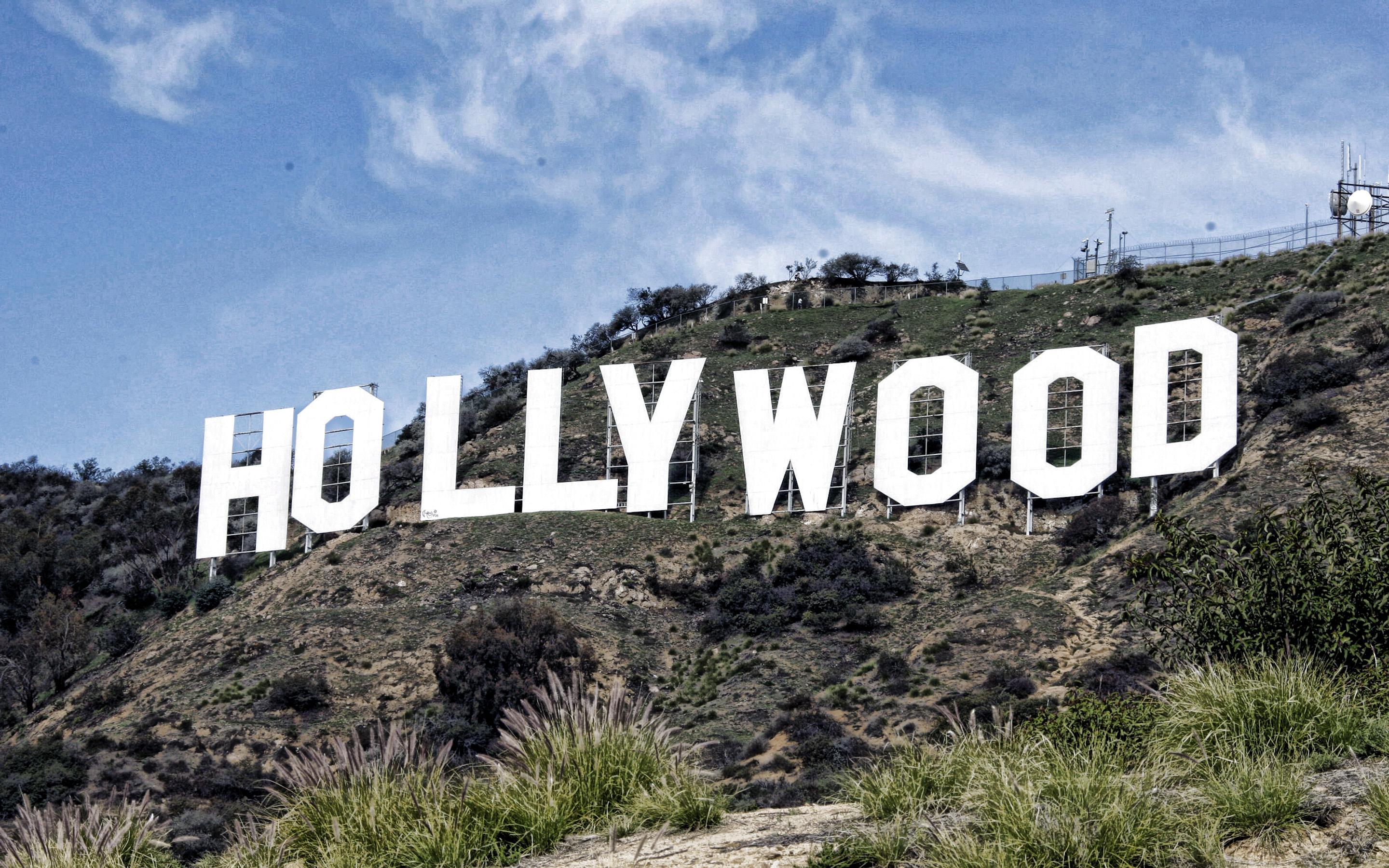 2880x1800 Download wallpaper Hollywood Sign, Los Angeles, California, Hollywood, mountain, Los Angeles landmark for desktop with resolution 2880x1800. High Quality HD picture wallpaper