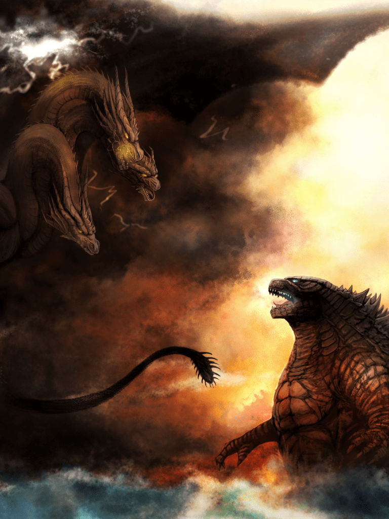 Godzilla Dragon Wallpapers - Top Free Godzilla Dragon Backgrounds ...