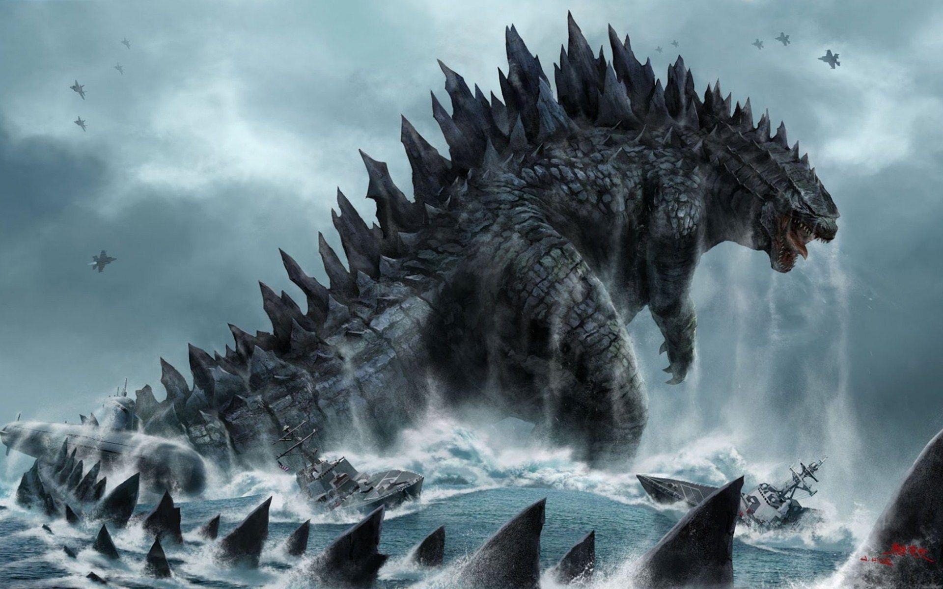 1920x1200 Desktop Godzilla Wallpaper