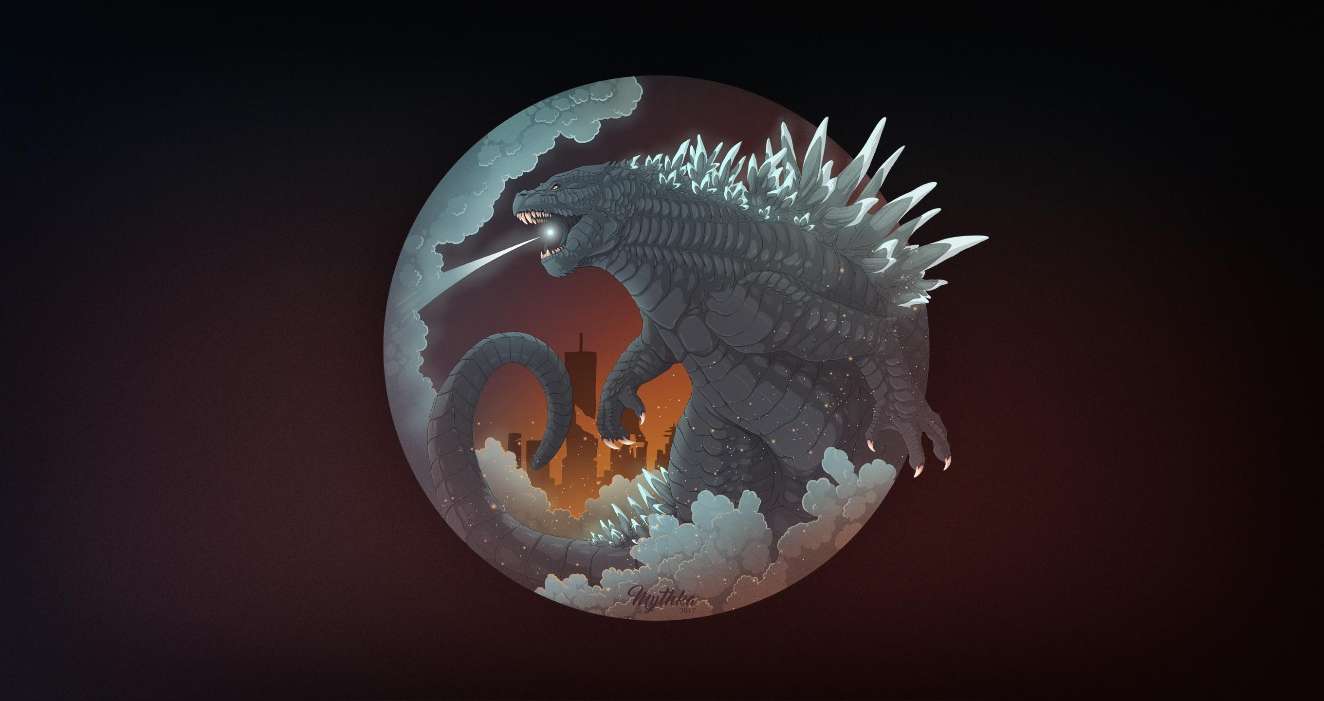 2720x1440 HD Wallpaper for theme: Godzilla HD wallpaper, background