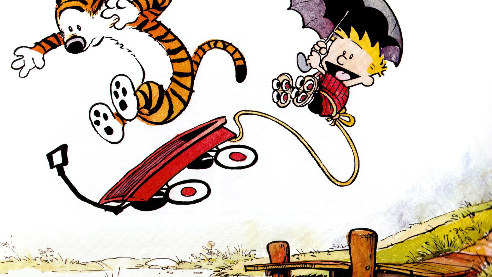 1920x1080 Cute Calvin And Hobbes