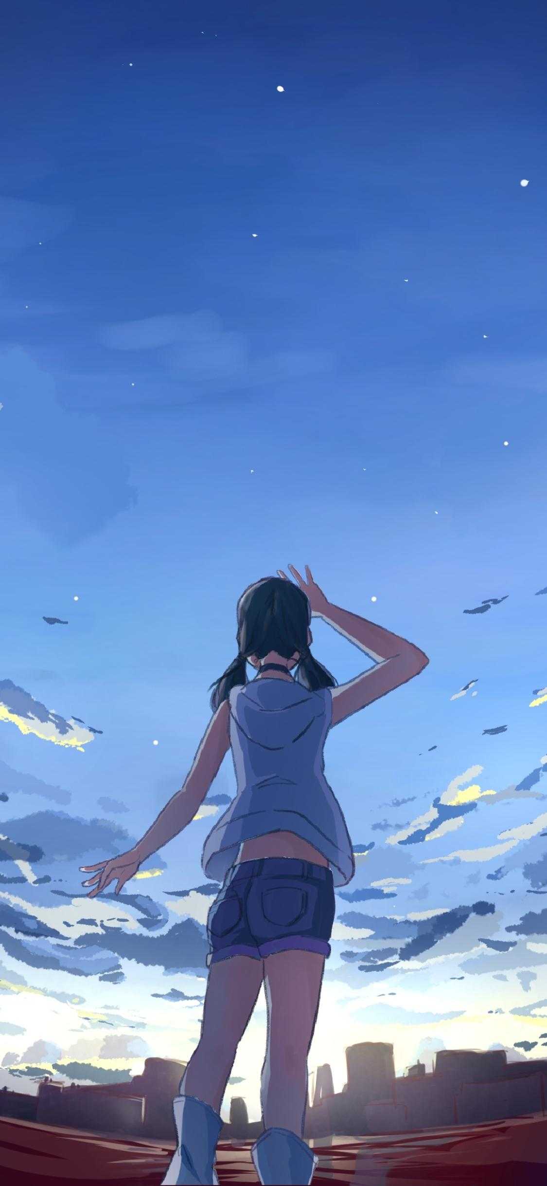 1125x2436 Hina Amano Wallpaper Free HD Wallpaper