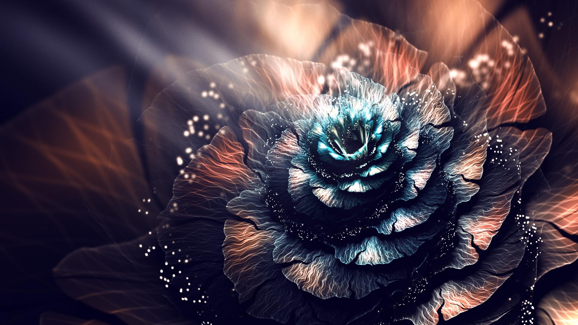 1920x1080 1920x1080 3D abstract fractal fractal flowers digital art wallpaper JPG 608 kB