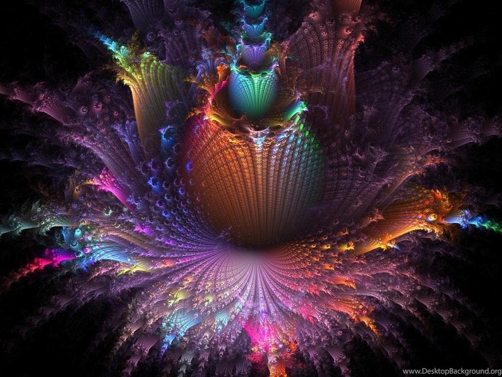 1024x768 Abstract Colorful Flower Wallpaper For PC Desktop Background Desktop Background