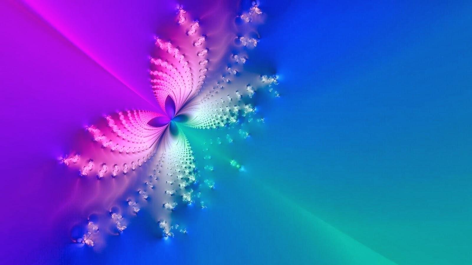 1600x900 HD Wallpaper. Funny Videos. Hot Girls Photo. Amazing Wallpaper. Funny Picture: Blue Flower Abstract Wallpaper