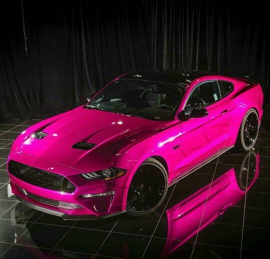 pink mustang 2022