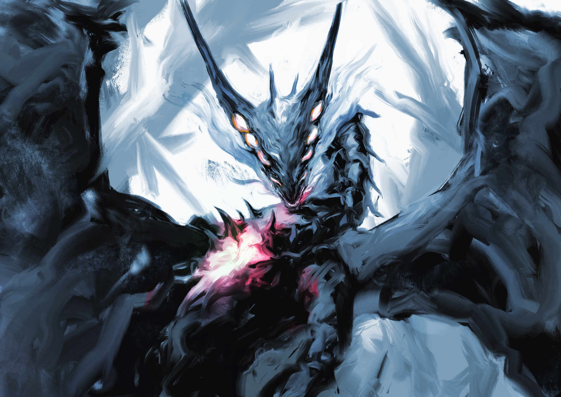 1920x1357 Monster Hunter World Xeno'jiiva Wallpaper