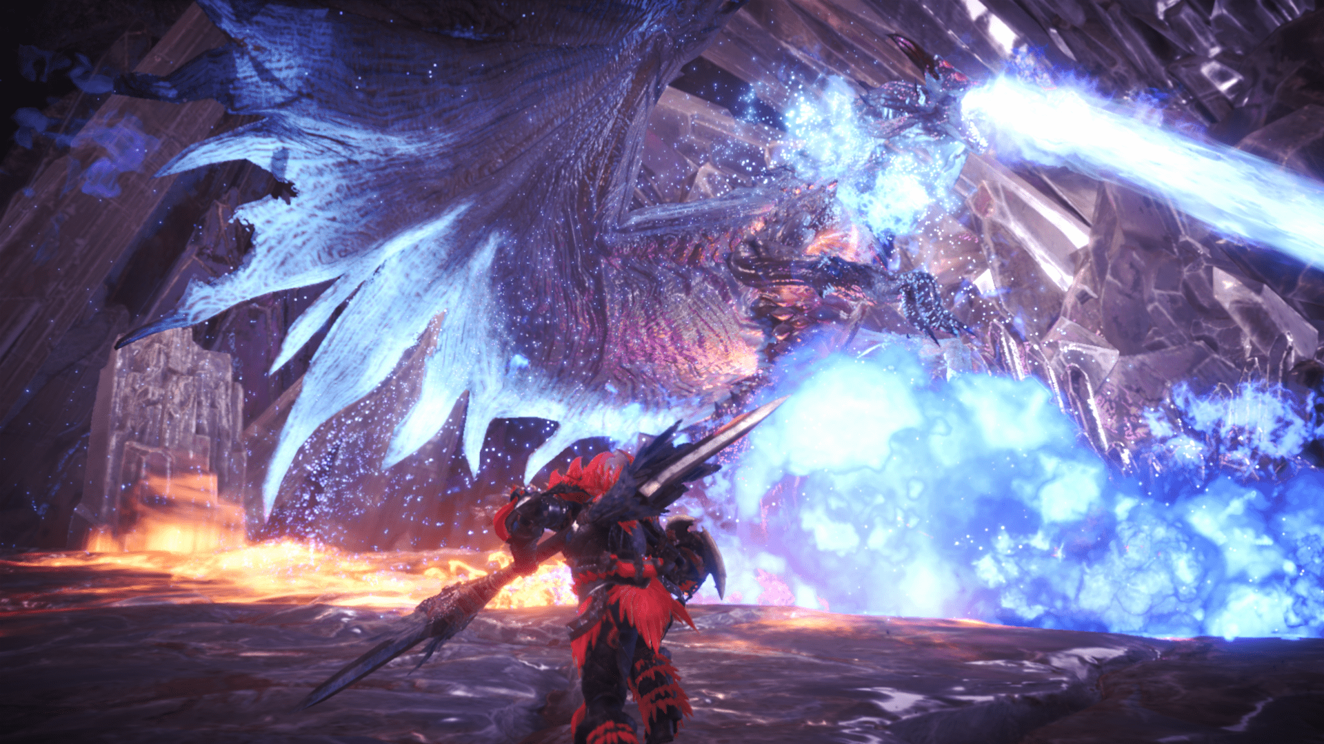 1920x1080 Xeno'jiiva killscreen: MonsterHunterWorld