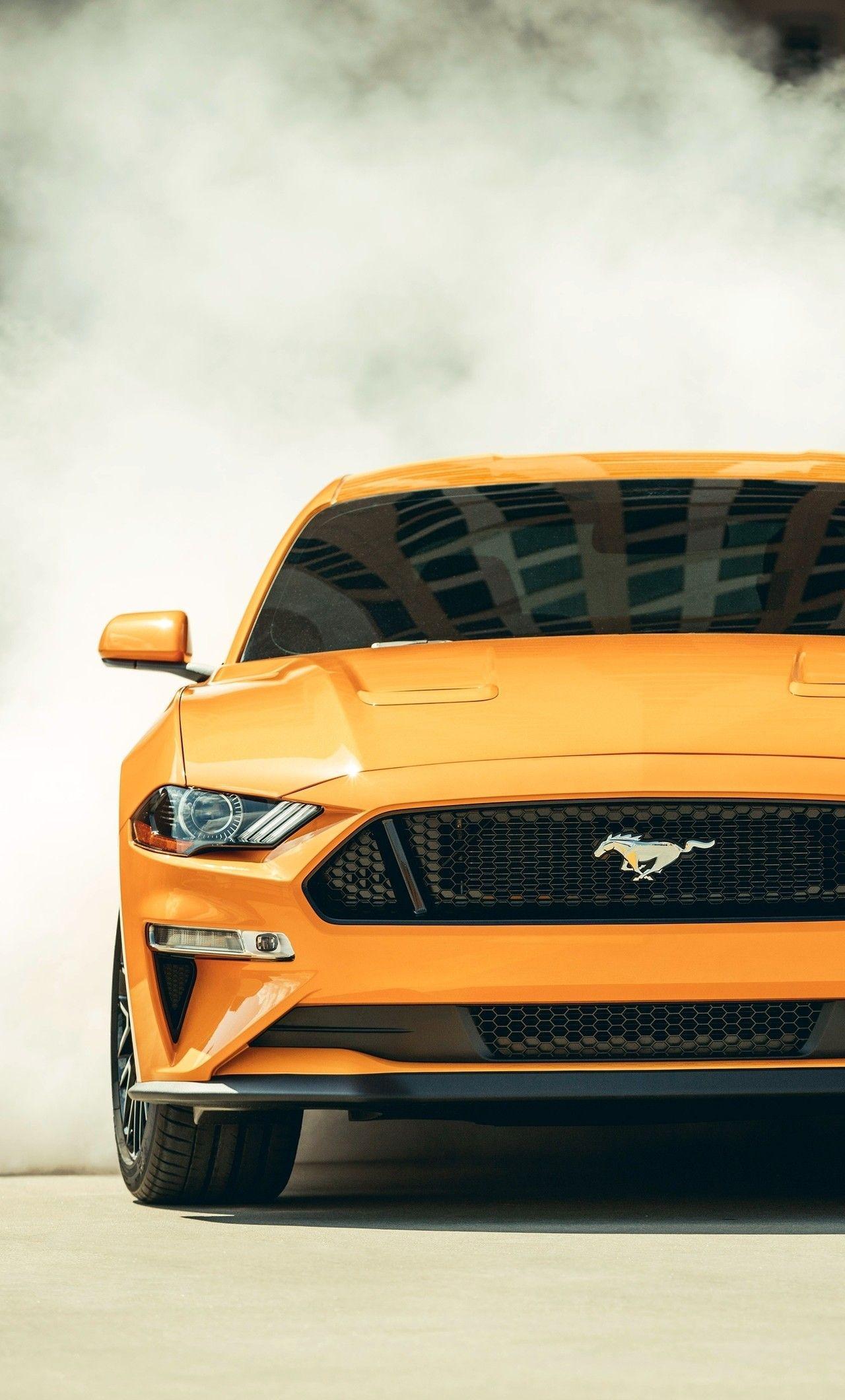 1280x2120 Mustang Logo iPhone Xs Max Wallpaper