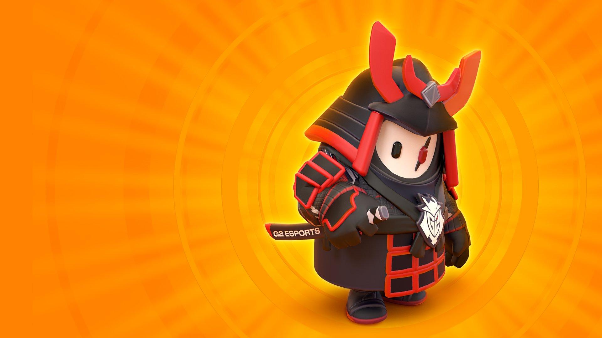 1920x1080 New Samurai Themed G2 Esports Costume Now Available In Fall Guys
