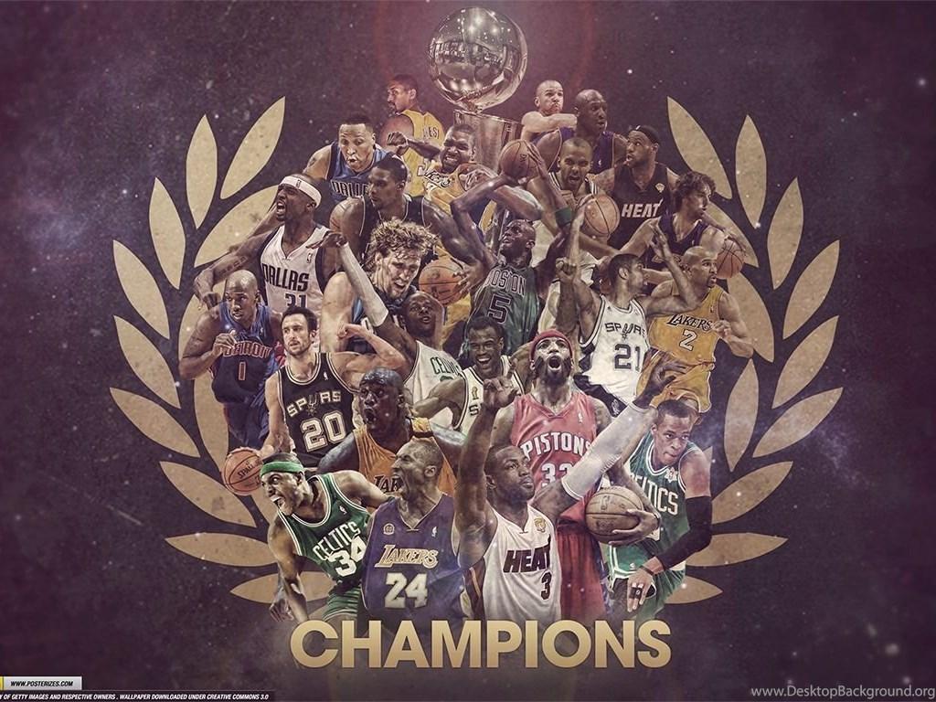 1024x768 NBA Champions Wallpaper Desktop Background
