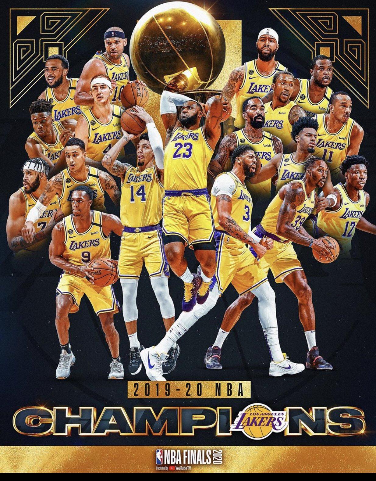 1234x1577 Los Angeles Lakers 2020 Nba Finals Champions Wallpaper