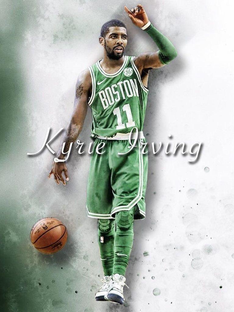 768x1024 kyrie irving wallpaper, basketball player, team sport, jersey, ball game, basketball