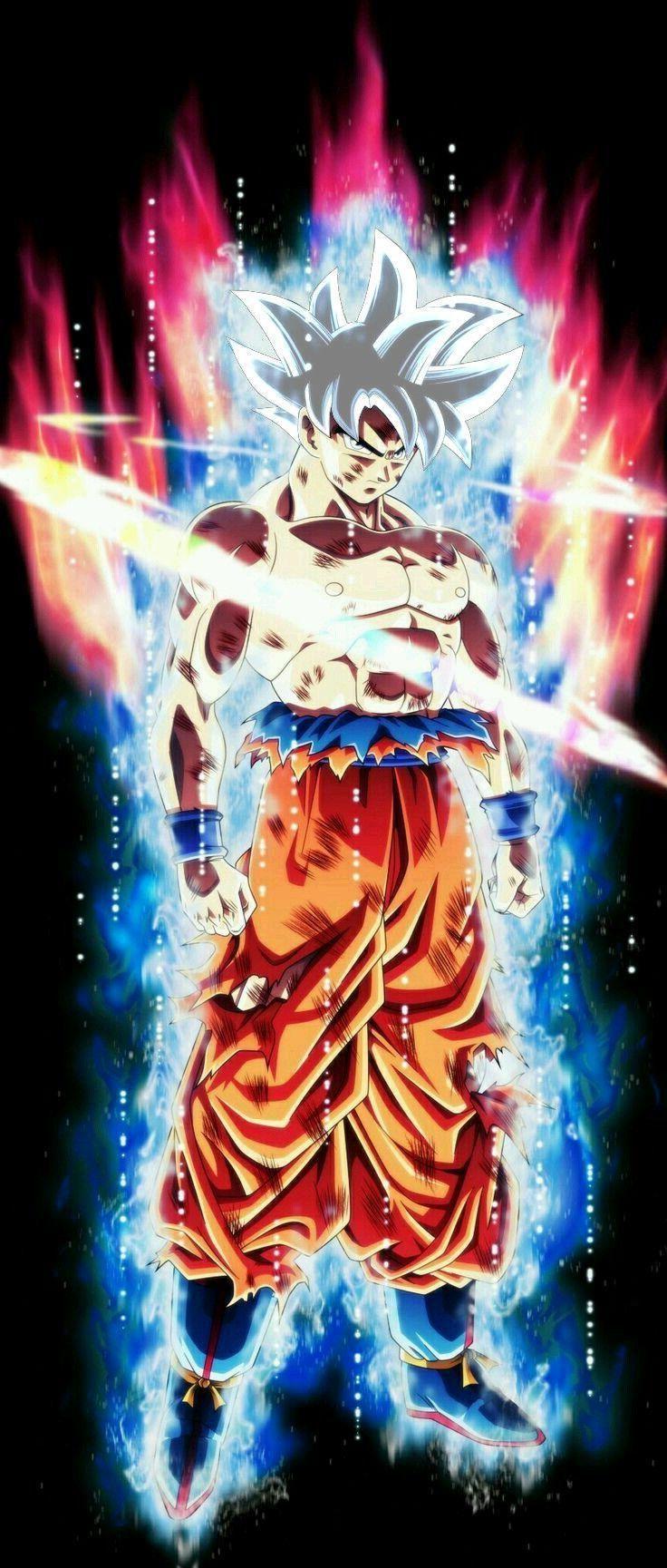 736x1729 Goku Ultra Instinct Wallpaper