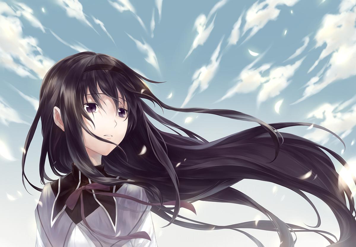1200x833 akemi homura mahou shoujo madoka magica. konachan.com.com Anime Wallpaper