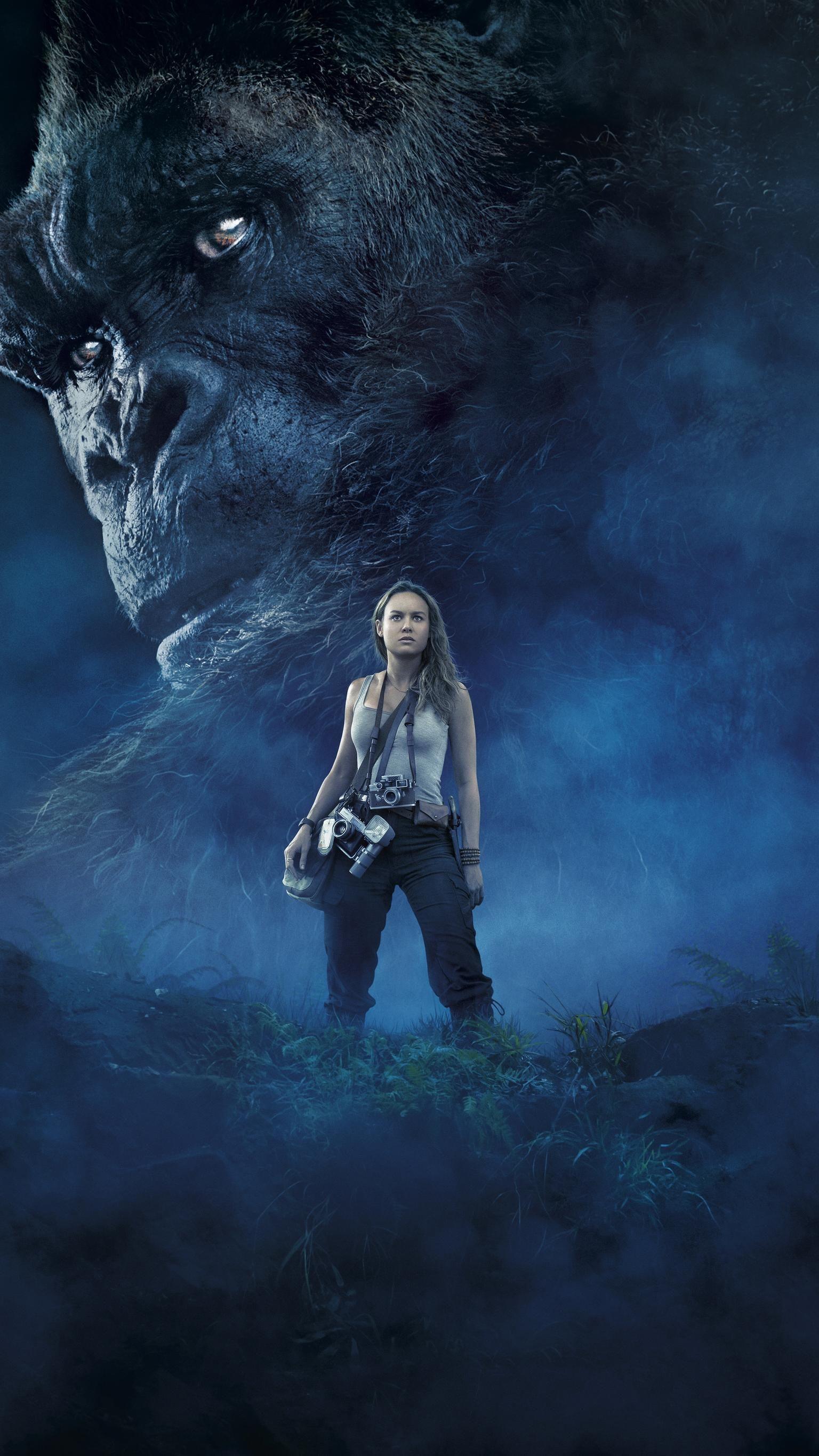1536x2732 Kong: Skull Island (2017) Phone Wallpaper. Moviemania. Kong skull island movies, King kong movie, King kong skull island