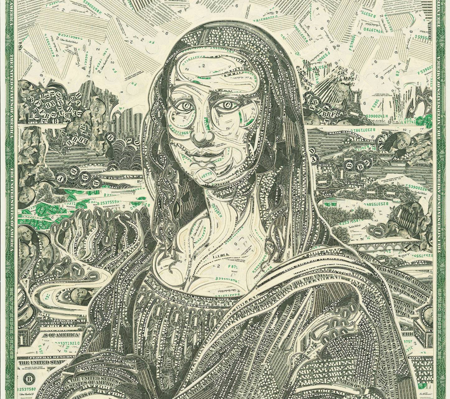 1446x1280 Money Art Wallpaper, HD Money Art Background