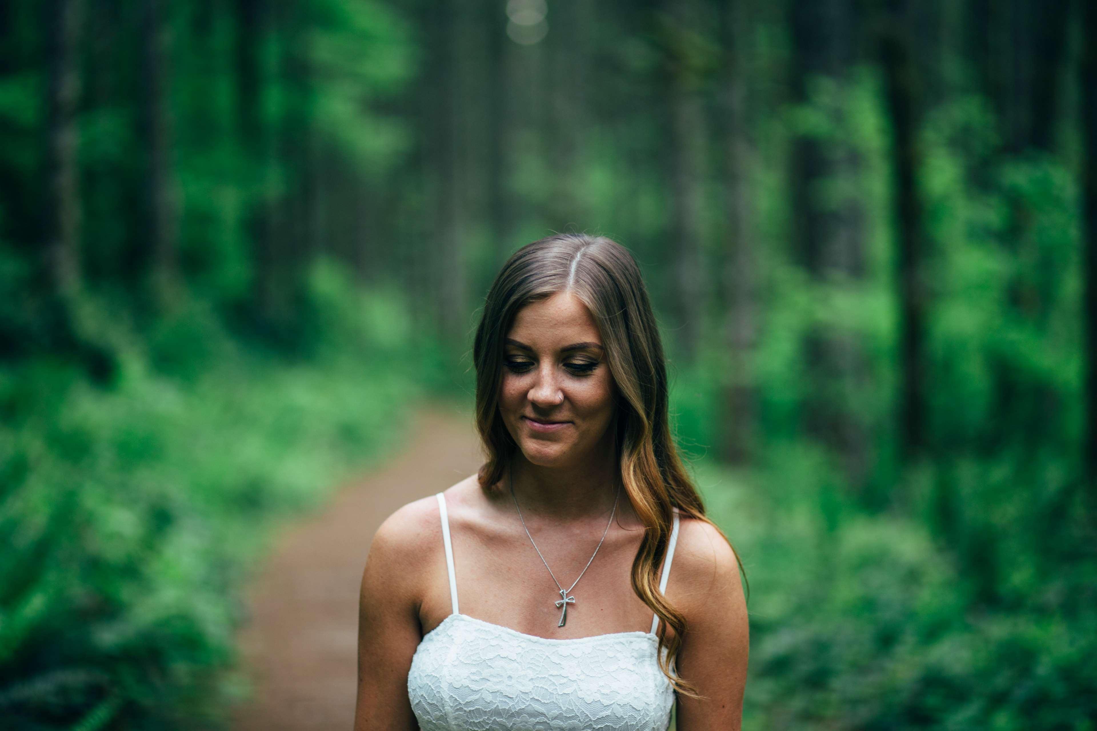3840x2560 beautiful, dress, fashion, forest, girl, hiking, model, person, portrait, woman 4k wallpaper
