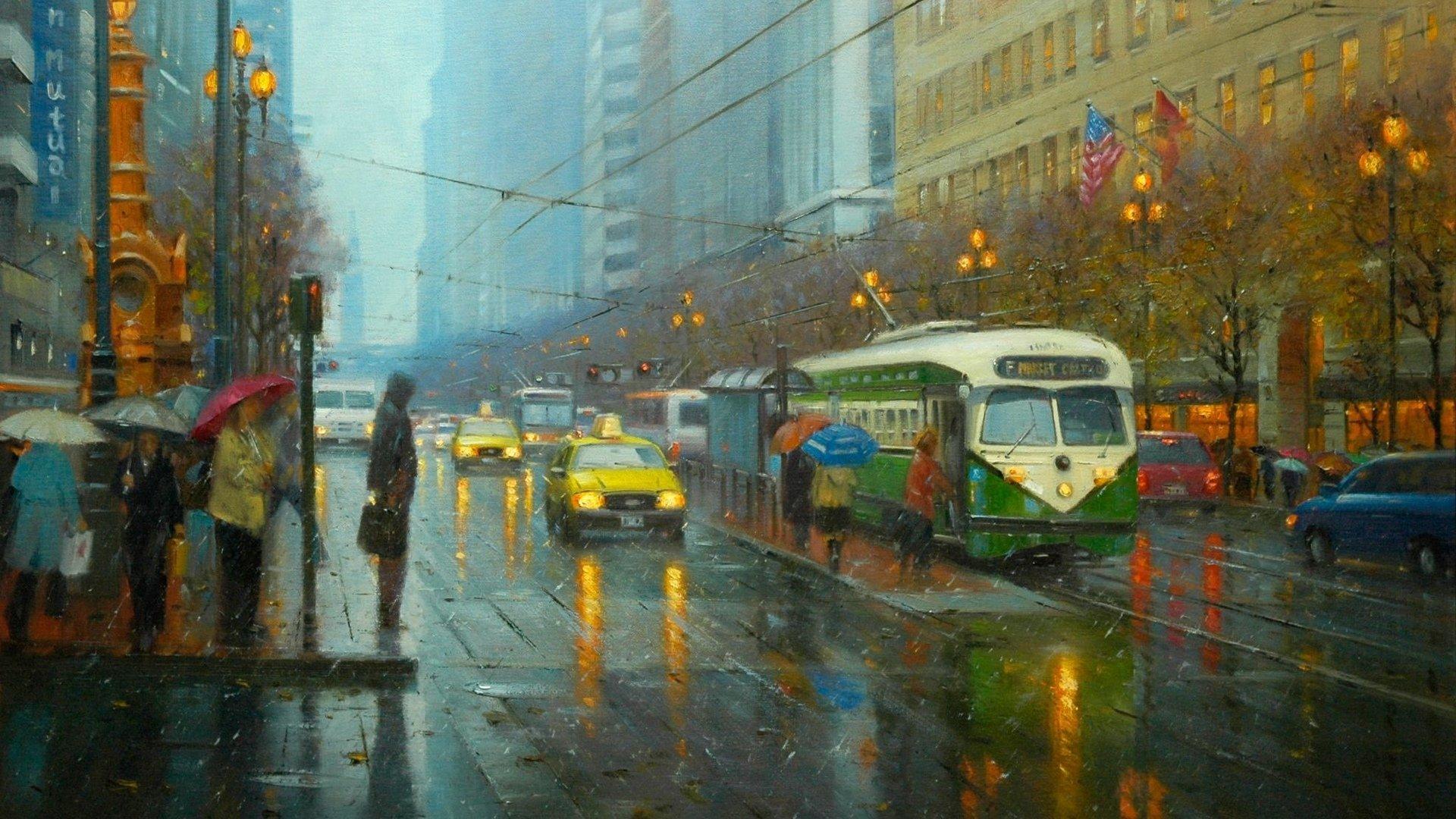 1920x1080 1920x1080 car bmw rain city wallpaper JPG 610 kB