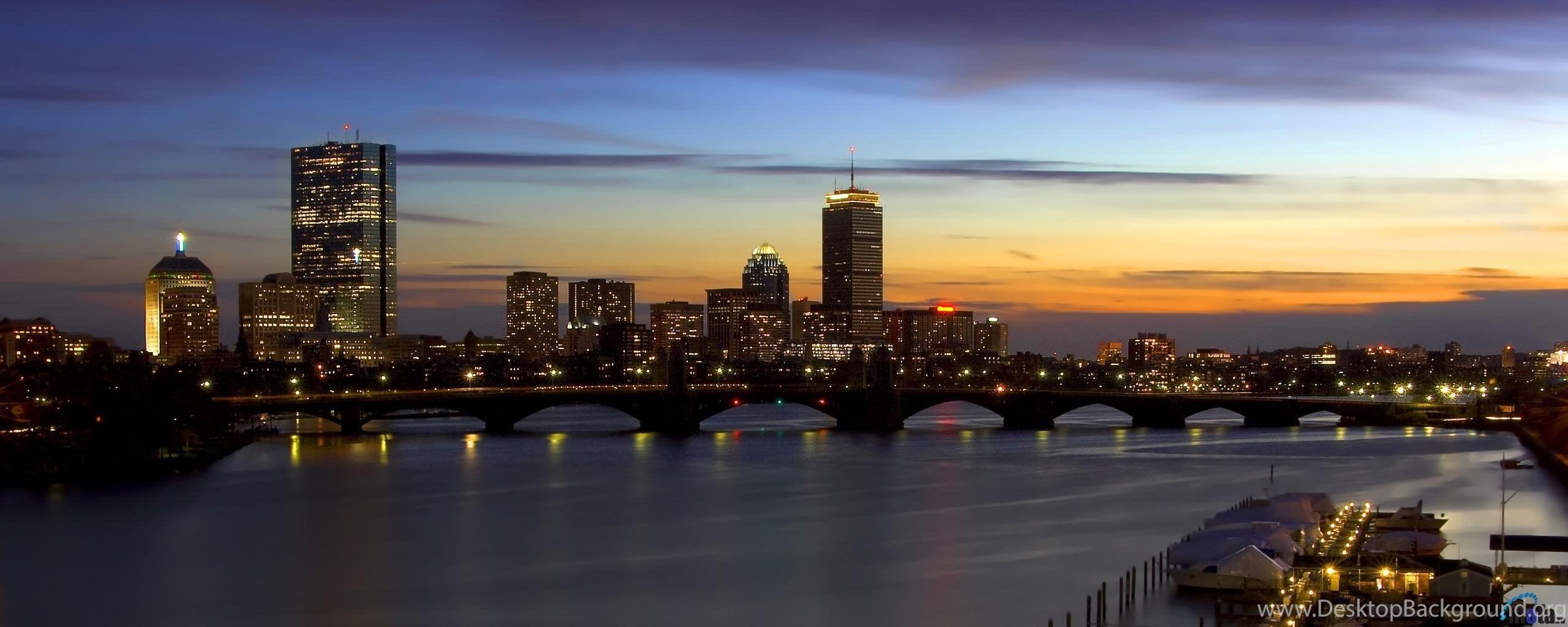 2560x1024 Download Wallpaper Boston, Massachusetts, USA 2560 X 1024 Dual. Desktop Background