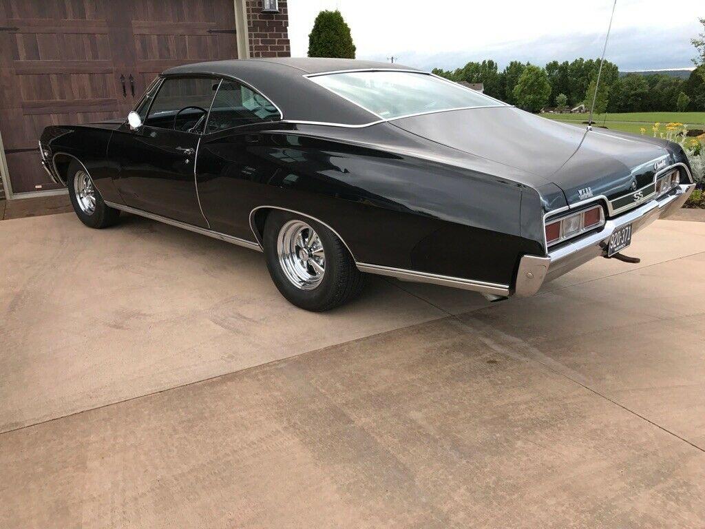 1024x768 For Sale: Triple Black 1967 Chevrolet Impala SS427
