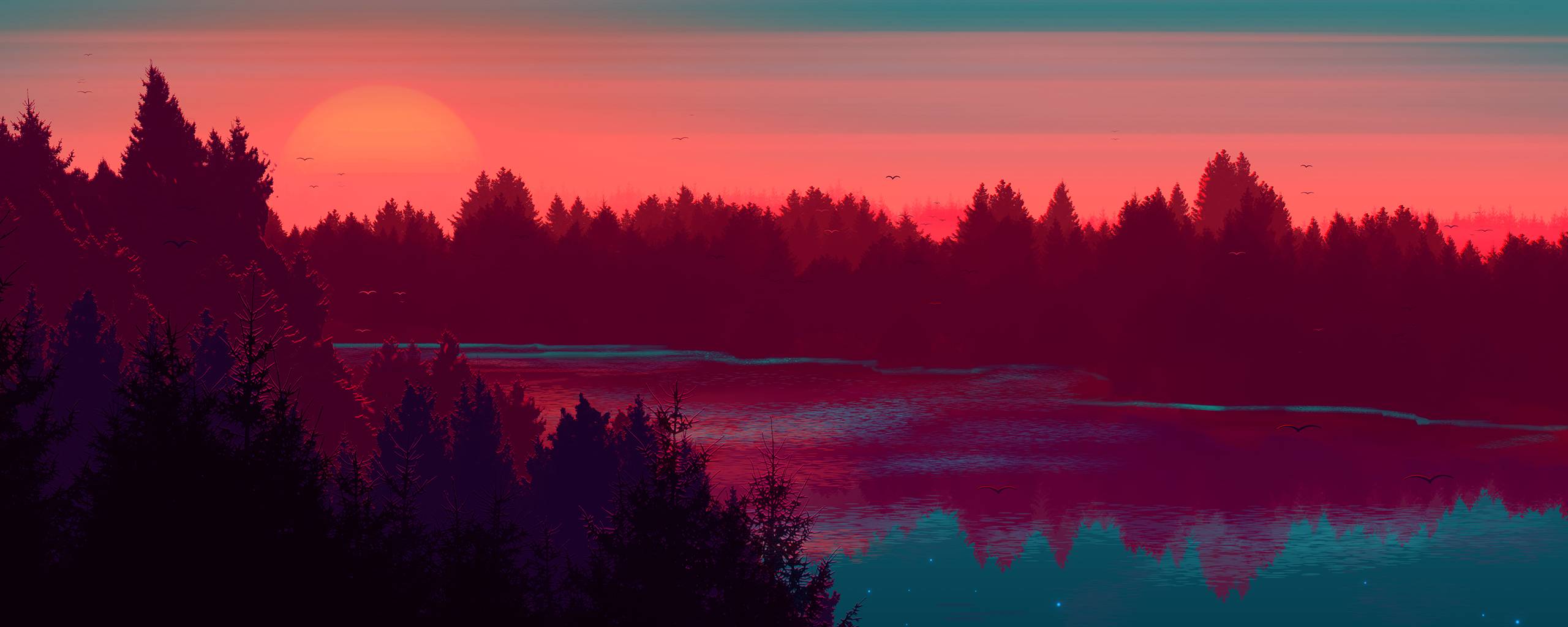 2560x1024 Beautiful Landscape 2560x1024 Resolution Wallpaper, HD Artist 4K Wallpaper, Image, Photo and Background