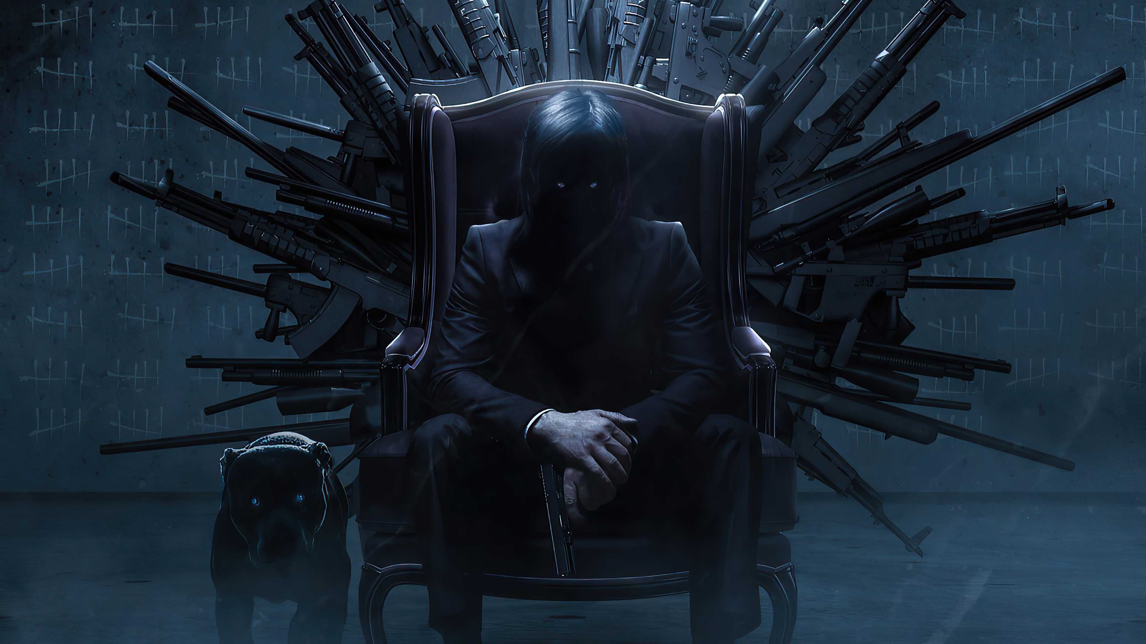 3840x2160 John Wick 4K Wallpaper Free HD Wallpaper