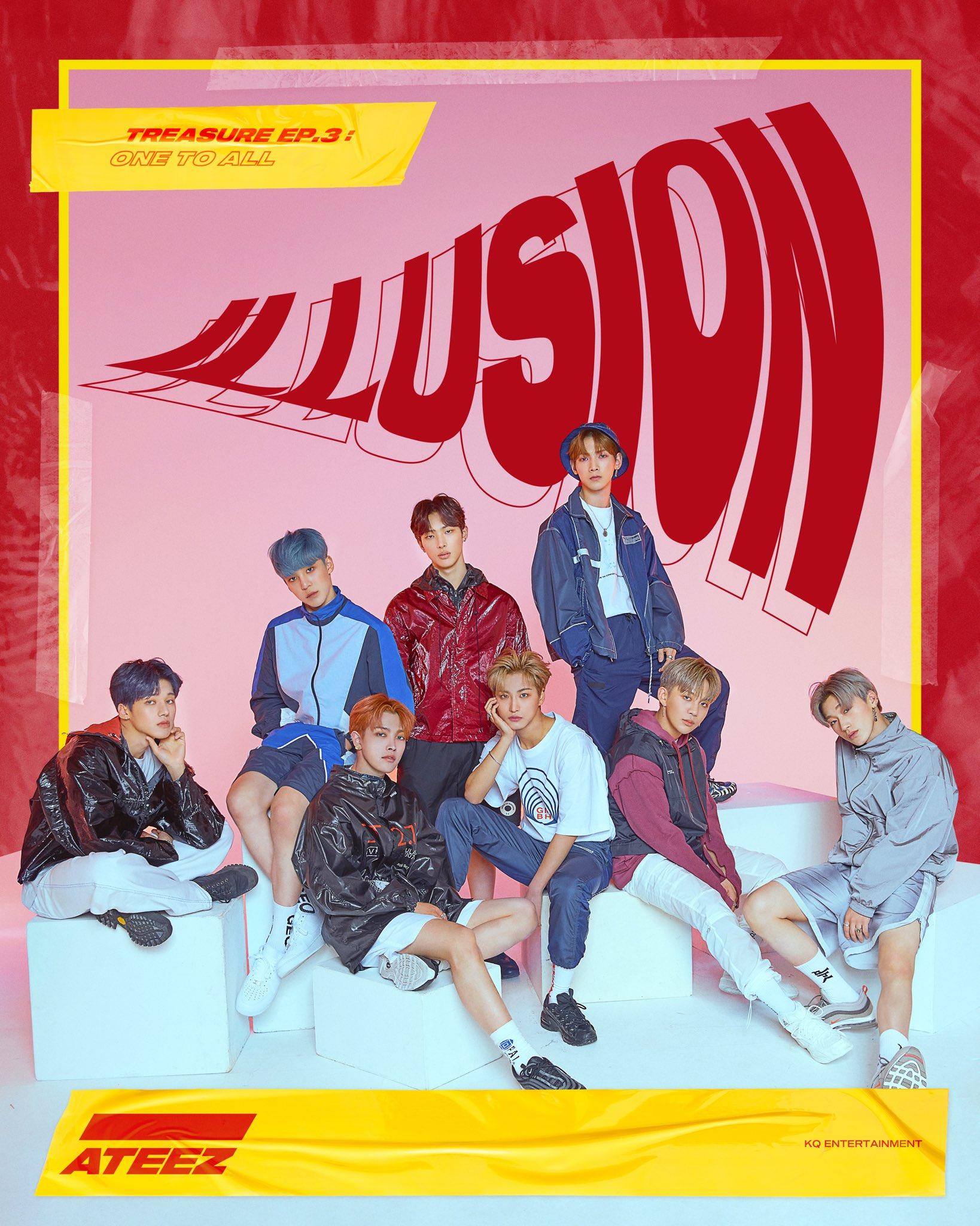 1638x2048 Atinys are torn between 'Wave' and 'Illusion' in ATEEZ's instrumental teasers and performance teaser posters! ⋆ The latest kpop news and music